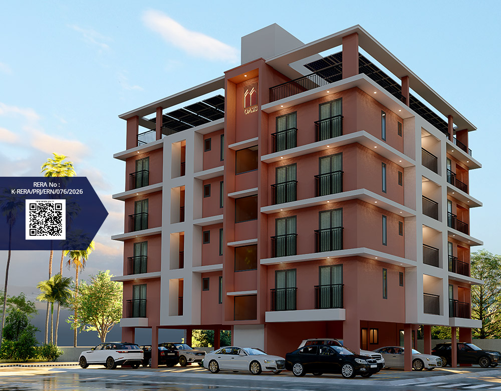 SMS
OASIS II – 3 BHK Flats in Thoppumpady